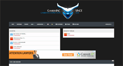 Desktop Screenshot of gamersinc.org